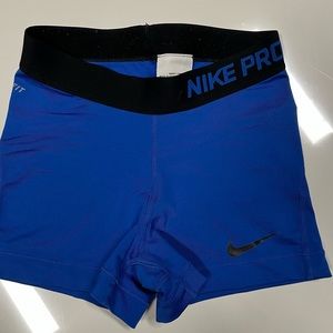 Nike pro 3 inch shorts